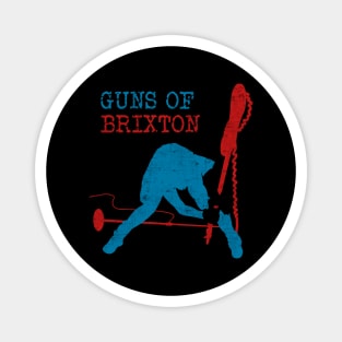 SMASH IT! - The Clash Paul Simonon London Calling Punk Rebellion Art Magnet